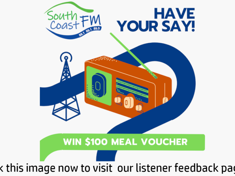 Have your say! Your feedback is valued and appreciated. Click here...